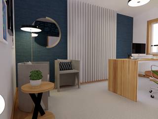 Projeto - Design de Interiores - Escritório AE, Areabranca Areabranca Study/officeChairs