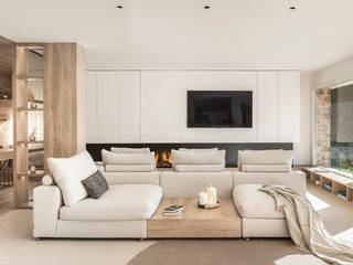 Copper House, Susanna Cots Interior Design Susanna Cots Interior Design Minimalist living room