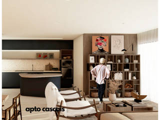 Projeto Cascais, Fi Ferrari - Designer Fi Ferrari - Designer Salas de estar modernas