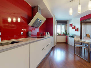 T3 Vila Nova de Gaia, 3D360 3D360 Modern style kitchen