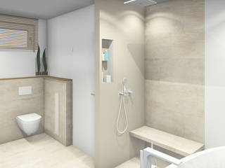 Modernes Badezimmer mit Beach-Flair, as.designconcepte as.designconcepte