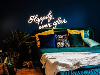 Dekoracje ścienne do sypialni, Ledon Design Ledon Design Master bedroom
