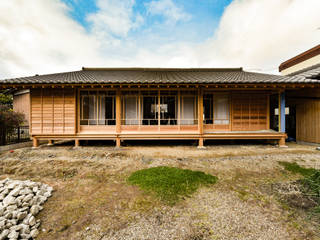 豊田の石場建て, 水野設計室 水野設計室 Casas de madera Madera Acabado en madera