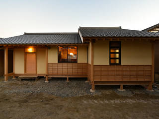 豊田の石場建て, 水野設計室 水野設計室 Casas de madera Madera Acabado en madera