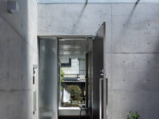 コンクリート打放し「Ｈ型プランの平屋」 – 全ての部屋に光と風を –, 一級建築士事務所アトリエｍ 一級建築士事務所アトリエｍ Dach Glas