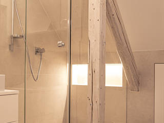 Bäder im Stadthaus - Altbau, as.designconcepte as.designconcepte Modern bathroom