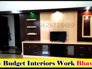 upvc interiors salem , balabharathi pvc interior design balabharathi pvc interior design Modern media room Plastic Wood effect