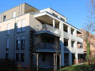 Neubau 9 Familienhaus U, KurzVertikal GmbH KurzVertikal GmbH Casas modernas