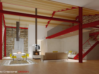 GC SuperBonus, Laboratorio di Progettazione Claudio Criscione Design Laboratorio di Progettazione Claudio Criscione Design Modern living room