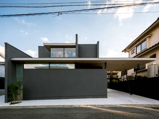 Plate house, ソルト建築設計事務所 ソルト建築設計事務所 Casas modernas