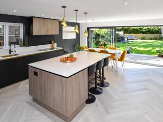 Stubbington, Kitchen Living Kitchen Living Cocinas de estilo moderno