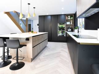 Stubbington, Kitchen Living Kitchen Living Cocinas de estilo moderno