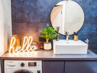 Dekoracje do łazienki - świecące Ledony, Ledon Design Ledon Design Banheiros modernos