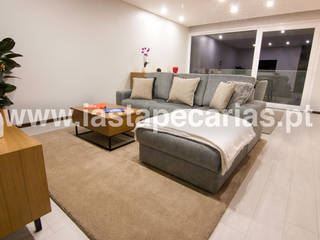 Casa Particular, Vila do Conde, IAS Tapeçarias IAS Tapeçarias Living room Textile Amber/Gold