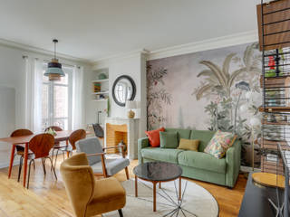 Un appartement à restructurer complétement pour le mettre à la location, Parisdinterieur Parisdinterieur Salon moderne