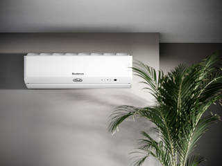 Product visualization of the Logacool air-conditioning system from Buderus, Render Vision Render Vision