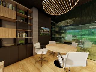 Escritório em 3D, Ana Gonçalves, Interior Designer Ana Gonçalves, Interior Designer 모던스타일 서재 / 사무실