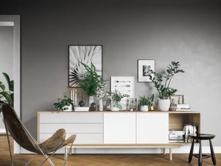 Product Visualization of sideboards by Ecoleo, Render Vision Render Vision