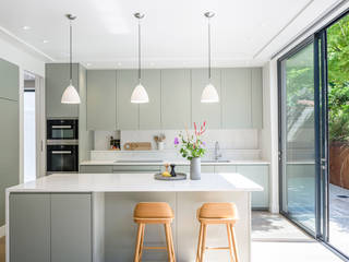 Highgate House, London, Jones Associates Architects Jones Associates Architects Modern kitchen