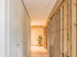 Casa Bot´anico, Destudio Arquitectura Destudio Arquitectura Modern Corridor, Hallway and Staircase