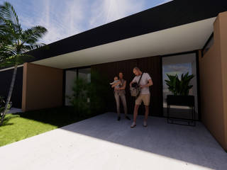 Ref. 111 Moradia Térrea em Cortegaça_Aveiro, Murant - Arquitetura | Engenharia & Design, Lda. Murant - Arquitetura | Engenharia & Design, Lda. Casas unifamilares Betão armado