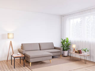 Kleines Ecksofa braun Casarista Moderne Wohnzimmer Sofa nach maß, Sofa selbst zusammenstellen, Sofa-Konfigurator, Sofa konfigurieren, Couch, Wohnlandschaft, Ecksofa klein, Ecksofa braun