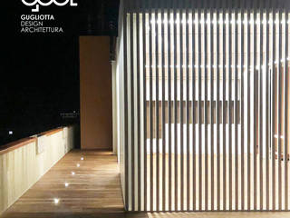 ATTICO D/F, giovanni gugliotta architetto giovanni gugliotta architetto Patios Aluminium/Zinc