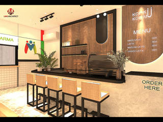 Coffee Shop & Drugstore, Lims Architect Lims Architect مساحات تجارية