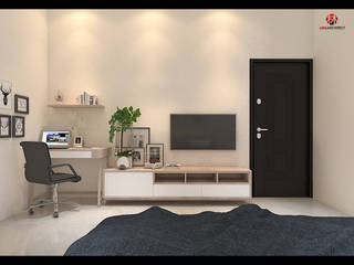 AJ House (Bedroom), Lims Architect Lims Architect غرف نوم صغيرة
