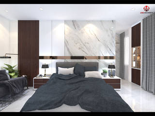 AJ House (Bedroom), Lims Architect Lims Architect غرف نوم صغيرة