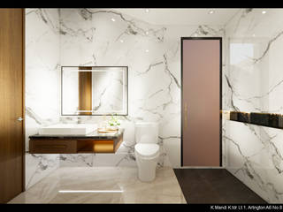 CLGC Raffles , Lims Architect Lims Architect ห้องน้ำ