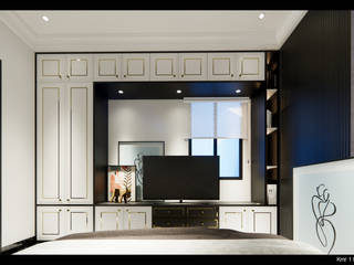 CLGC Raffles (Bedroom), Lims Architect Lims Architect غرف نوم صغيرة