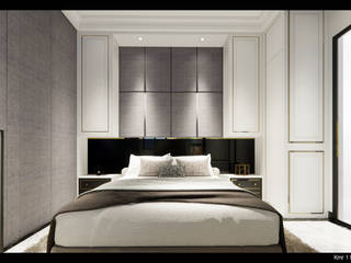 CLGC Raffles (Bedroom), Lims Architect Lims Architect ห้องนอนขนาดเล็ก