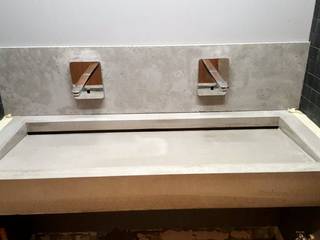 Umywalka betonowa , Artis Visio Artis Visio Country style bathroom Concrete Grey