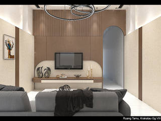 1st Floor - Krakatau's house, Lims Architect Lims Architect غرفة المعيشة