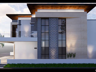 CLGC Majorca - Exterior, Lims Architect Lims Architect ระเบียง