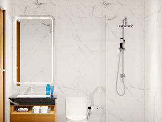 CLGC Majorca - Bathroom, Lims Architect Lims Architect Phòng tắm phong cách tối giản