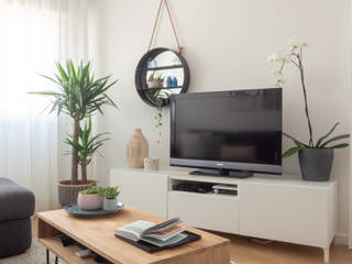 C+J Apartment - Oeiras, MUDA Home Design MUDA Home Design Living room