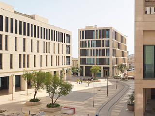 Msheireb Downtown Doha (Masterplan), Squire and Partners Squire and Partners Commercial spaces