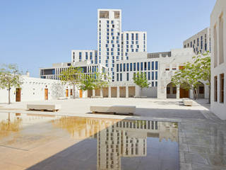 Msheireb Downtown Doha (Masterplan), Squire and Partners Squire and Partners Commercial spaces