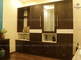 A classical Indian Contemporary 3 BHK Home Interiors, Cee Bee Design Studio Cee Bee Design Studio Kamar Tidur Klasik