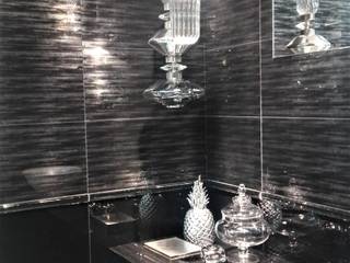 Bagni Bathrooms, Fabiola Ferrarello Fabiola Ferrarello Bagno in stile classico Pietra Nero