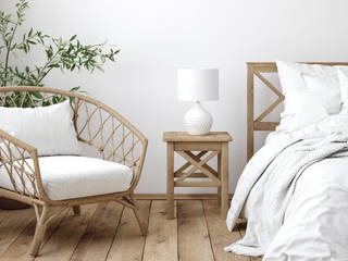 Quarto na Costa Alentejana , Jo Decor Jo Decor ห้องนอน ไม้ Wood effect