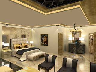 Civil Lines, Delhi, Shruti Sodhi Interior Designs Shruti Sodhi Interior Designs 모던스타일 침실