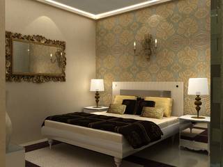 Civil Lines, Delhi, Shruti Sodhi Interior Designs Shruti Sodhi Interior Designs 모던스타일 침실