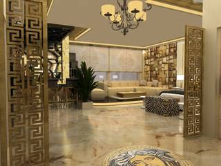 Civil Lines, Delhi, Shruti Sodhi Interior Designs Shruti Sodhi Interior Designs 모던스타일 거실