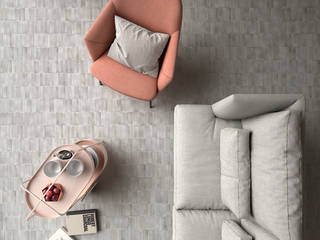 Coco, Equipe Ceramicas Equipe Ceramicas Scandinavian style living room Tiles Grey