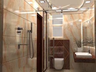 Eldeo, Noida, Shruti Sodhi Interior Designs Shruti Sodhi Interior Designs 모던스타일 욕실