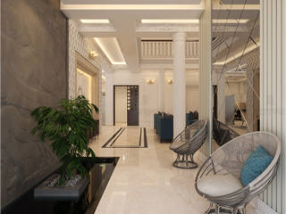 Best Interior design areas..., Monnaie Interiors Pvt Ltd Monnaie Interiors Pvt Ltd Modern corridor, hallway & stairs