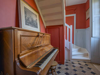Chateau, Pascal Mendez Photographe Pascal Mendez Photographe Couloir, entrée, escaliers classiques